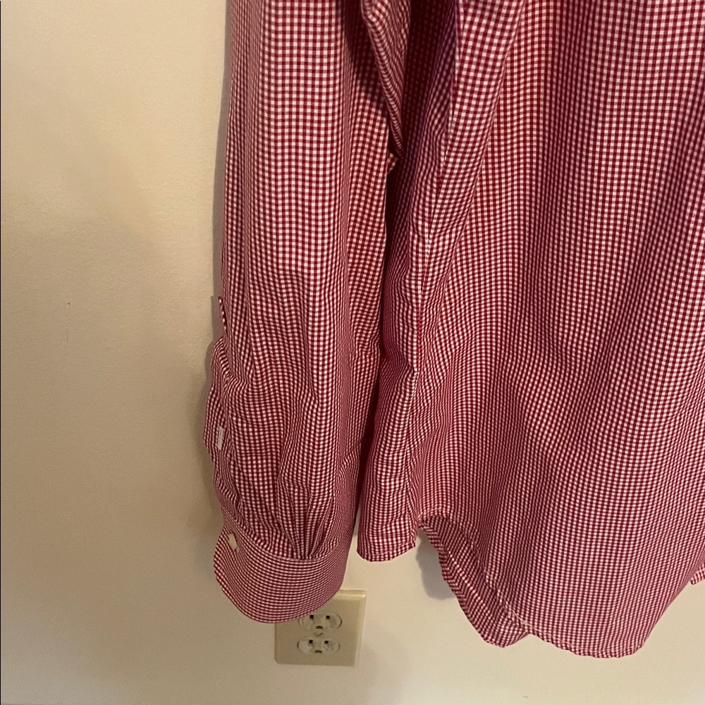 Brooks Brothers Red Checkered Dress Shirt - Picture 4 of 7